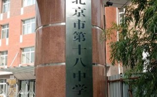 北京18中怎么样_北京18中升学率