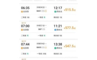 北京到西安火车票多少钱_怎么买便宜