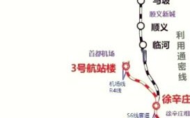 北京地铁S6线路图_北京地铁S6什么时候开通