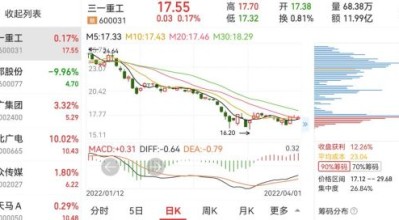 600031三一重工股票怎么样_未来走势预测