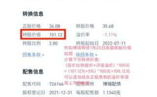 股票转债是什么意思_可转债如何转股