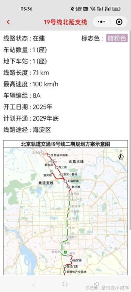 北京地铁19号线最新线路图_换乘站点有哪些-第3张图片-俊逸知识馆
