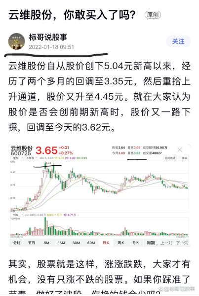 云维股份股票怎么样_云维股份值得投资吗-第1张图片-俊逸知识馆 云维股份股票怎么样_云维股份值得投资吗-第1张图片-俊逸知识馆