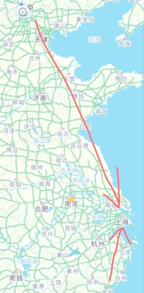 从上海到北京有多远_高铁飞机自驾距离对比-第1张图片-俊逸知识馆 从上海到北京有多远_高铁飞机自驾距离对比-第1张图片-俊逸知识馆