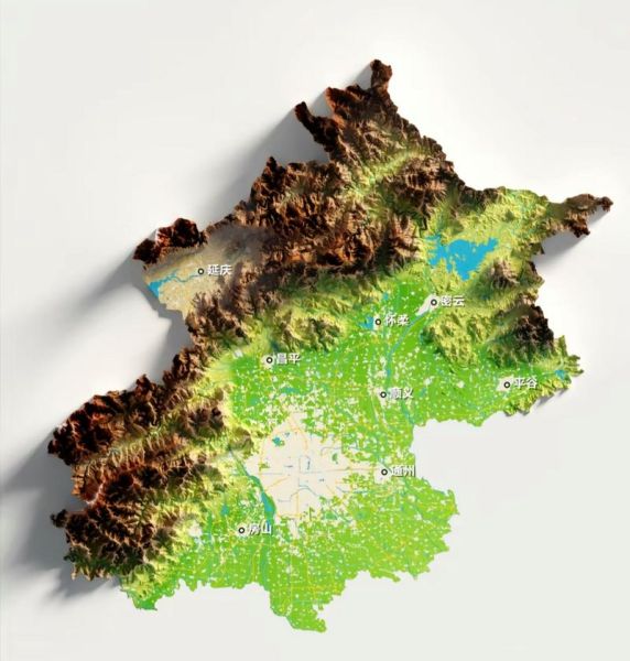 北京地形特点_北京为什么三面环山-第1张图片-俊逸知识馆