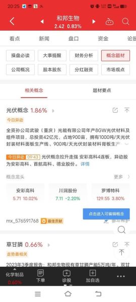 和邦生物股票股吧最新消息_和邦生物股票值得长期持有吗-第1张图片-俊逸知识馆 和邦生物股票股吧最新消息_和邦生物股票值得长期持有吗-第1张图片-俊逸知识馆
