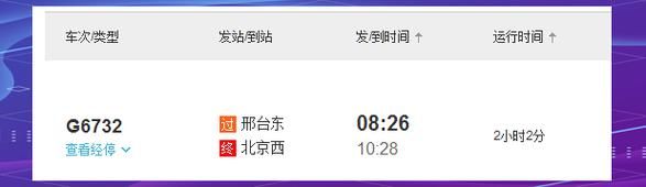 北京到邢台高铁时刻表查询_北京到邢台火车票怎么买-第1张图片-俊逸知识馆 北京到邢台高铁时刻表查询_北京到邢台火车票怎么买-第1张图片-俊逸知识馆
