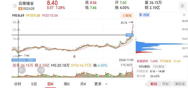 002428股票怎么样_云南锗业未来走势分析-第3张图片-俊逸知识馆