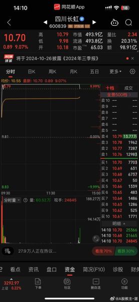 四川长虹股票还会涨吗_四川长虹股票值得长期持有吗-第3张图片-俊逸知识馆