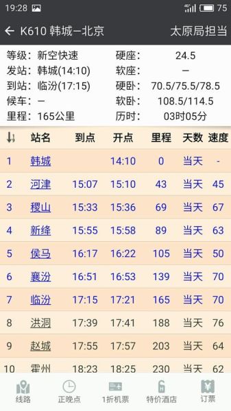 韩城到北京火车时刻表_票价多少钱-第1张图片-俊逸知识馆