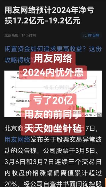 用友软件股票值得买吗_用友网络股价走势分析-第1张图片-俊逸知识馆