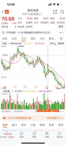阳光电源股票值得买吗_阳光电源未来走势如何-第1张图片-俊逸知识馆