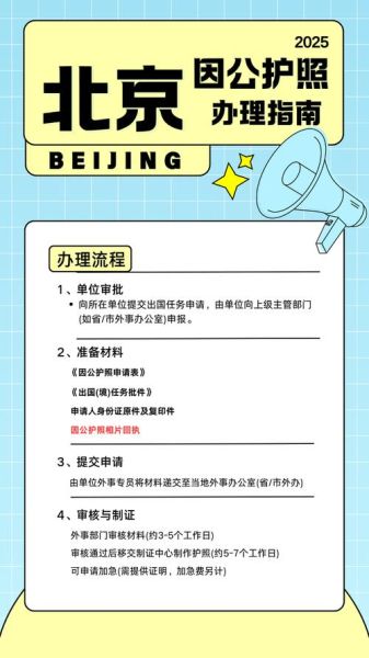北京办护照需要哪些材料_北京护照办理流程-第3张图片-俊逸知识馆