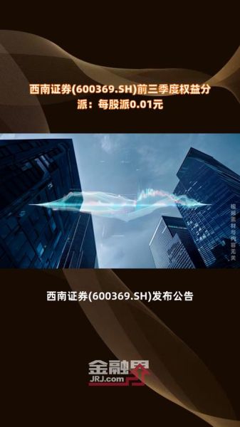 600369是什么股票_西南证券股票怎么样-第3张图片-俊逸知识馆