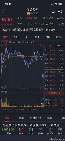 飞龙股票值得买吗_飞龙股份未来走势预测-第2张图片-俊逸知识馆