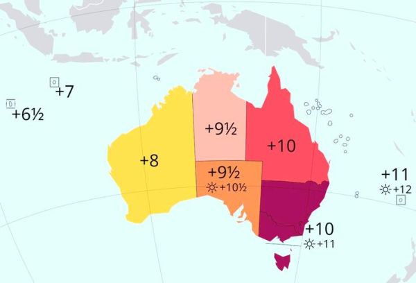 澳大利亚和北京时差_如何计算-第2张图片-俊逸知识馆 澳大利亚和北京时差_如何计算-第2张图片-俊逸知识馆