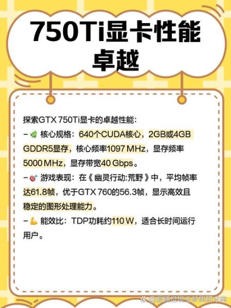 gtx750ti怎么样_2024还能买吗-第2张图片-俊逸知识馆