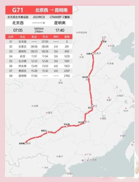 z162昆明到北京西列车时刻表_票价怎么买最便宜-第1张图片-俊逸知识馆